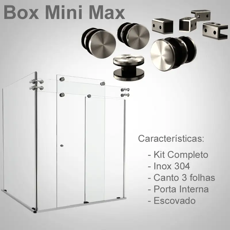 Canto 3 Folhas Escovado